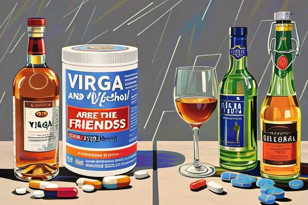 Viagra y alcohol: Una combinación peligrosa,Título: Viagra y Alcohol: ¿Son Amigos o Enemigos?