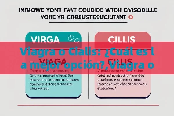 Viagra o Cialis: ¿Cuál es la mejor opción?,Viagra o Cialis: ¿Cuál es el Mejor Erectora para Ti? - Viagra:¿Cuál Elegir?