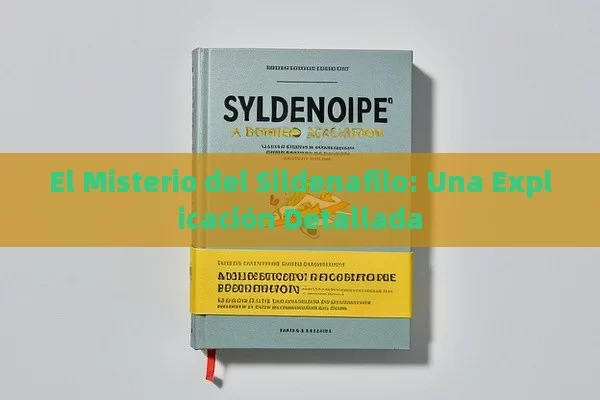 El Misterio del Sildenafilo: Una Explicación Detallada