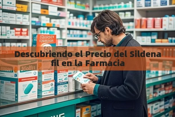 Descubriendo el Precio del Sildenafil en la Farmacia