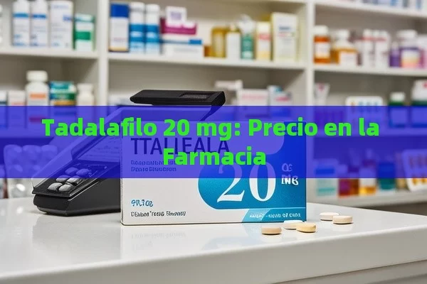 Tadalafilo 20 mg: Precio en la Farmacia - Viagra:¿Cuál Elegir?